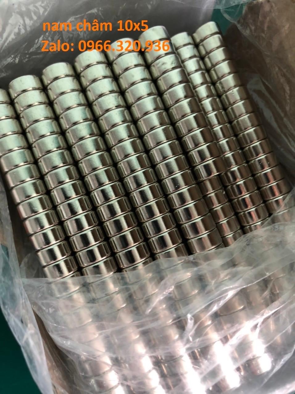 Bộ 20 nam châm viên tròn 10x5mm