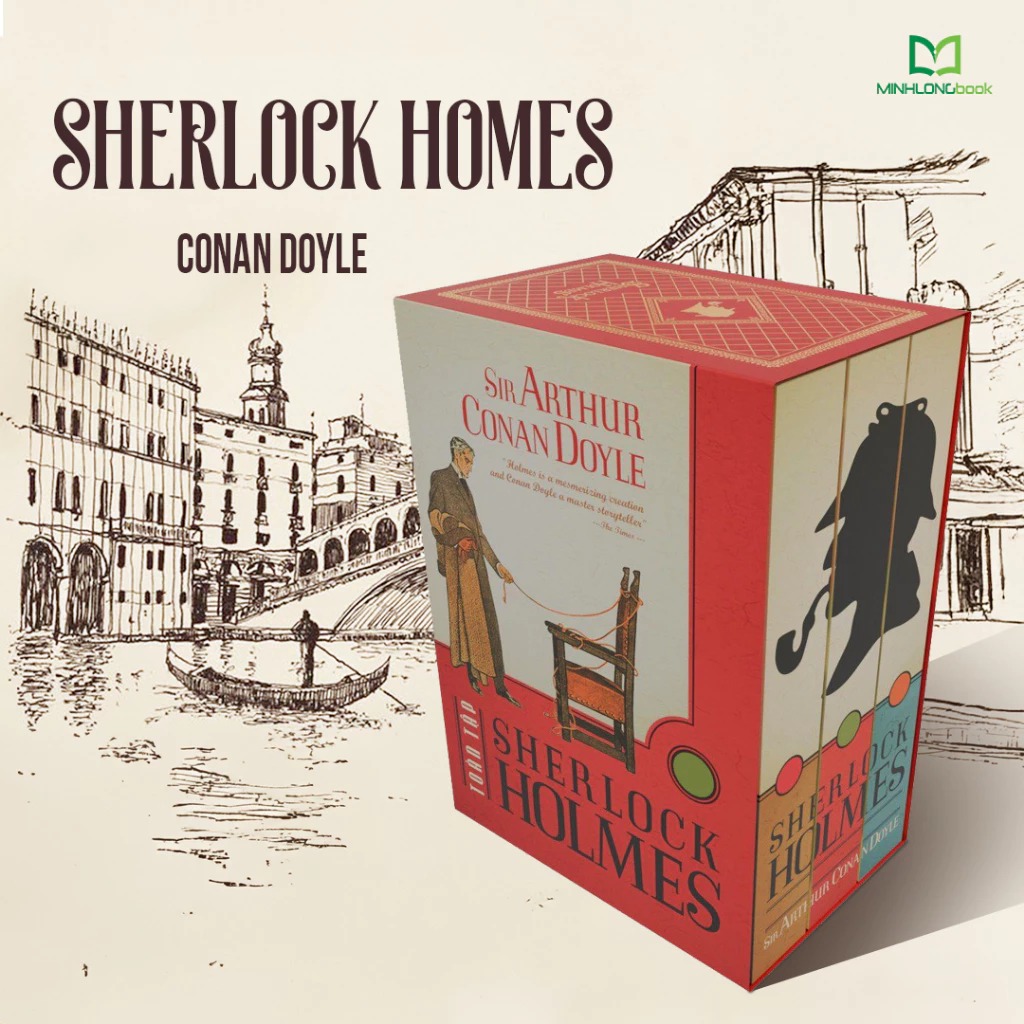 Sách: Trinh Thám Combo Sherlock Holmes Toàn Tập (Hộp 3 Tập)