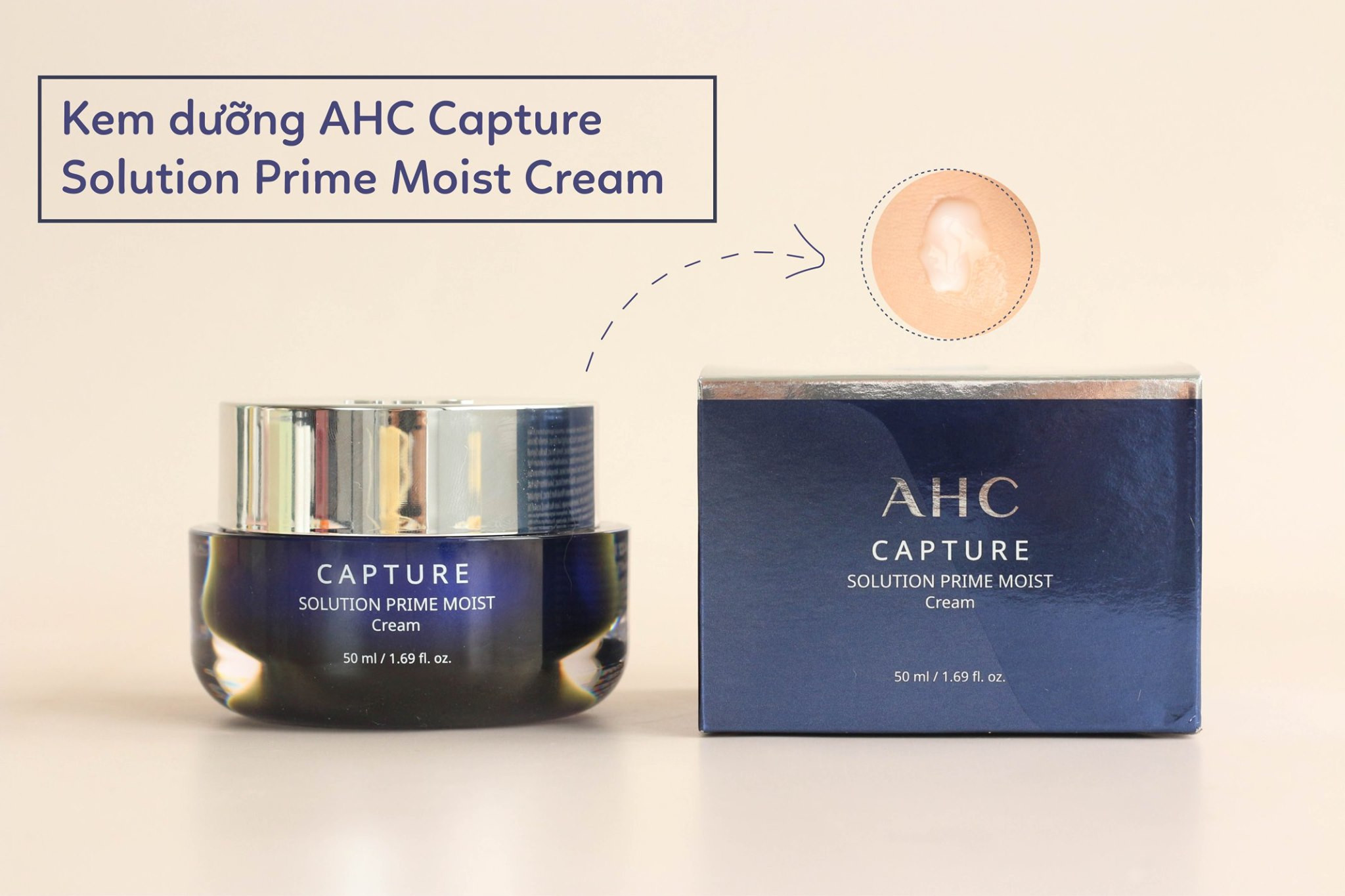 Kem dưỡng AHC Capture Solution Max Cream