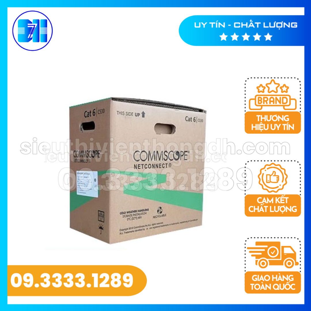 Dây cáp mạng lan cat6 Commscope AMP 1427254-6