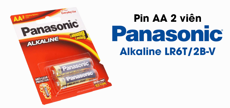[HCM]Pin Panasonic AA2 - 2 Viên