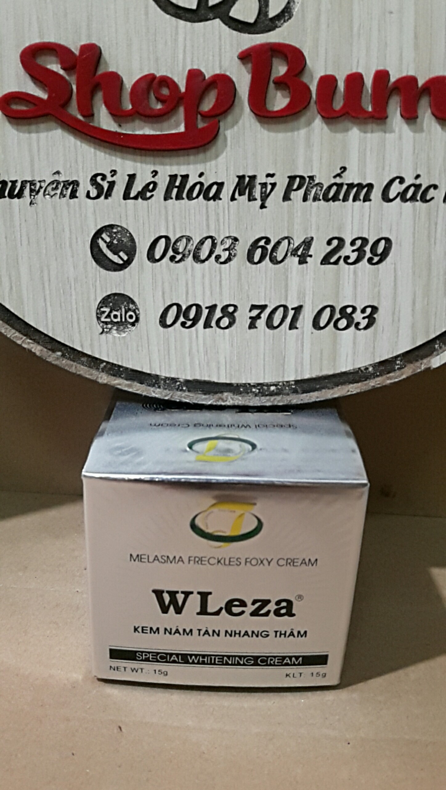 kem wleza nám tàn nhang thân 15g