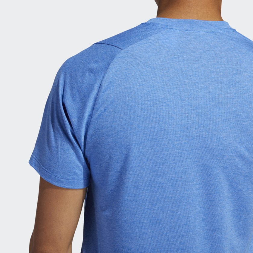 [CHÍNH HÃNG] Adidas TRAINING FreeLift Sport Prime Heather Tee Blue FL4633