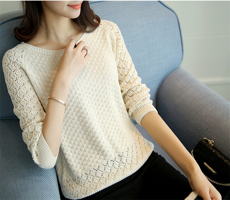Áo len nữ mỏng thời trang trẻ phong cách Hàn Quốc al75