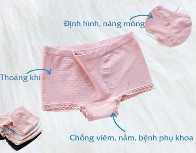 Mới Nhất - Quần Lót Kháng Khuẩn Nâng Mông