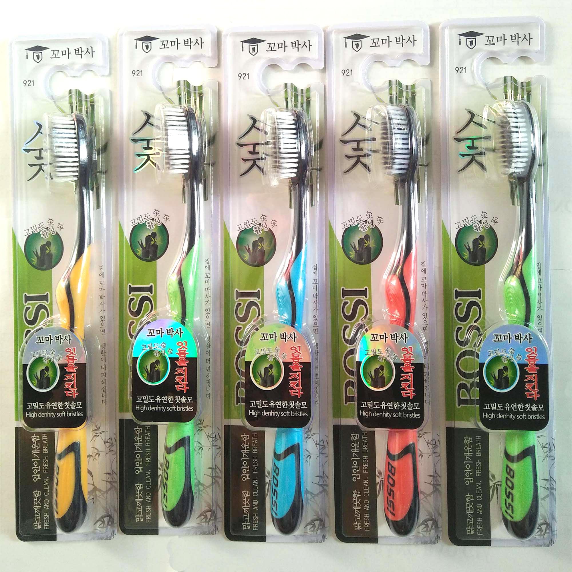 (Hàng Mới Về) Bàn Chải Đánh Răng than hoạt tính Hàn Quốc Làm-Bàn chải đánh răng-Bàn chải 921 than hoạt tính