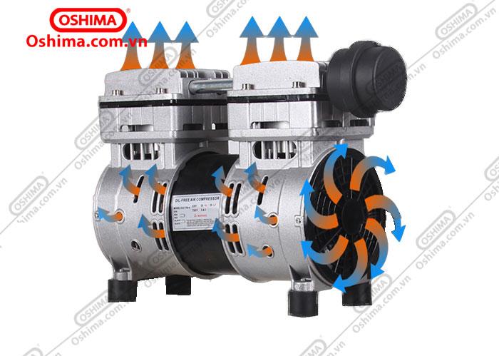 Đầu bơm không dầu Oshima OS 550