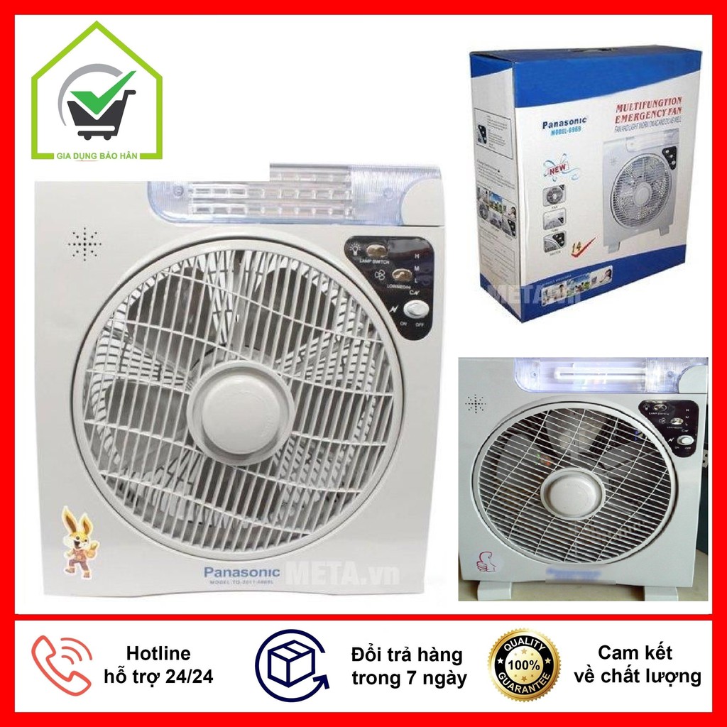 [ FREESHIP] Quạt tích điện panasonic 6969