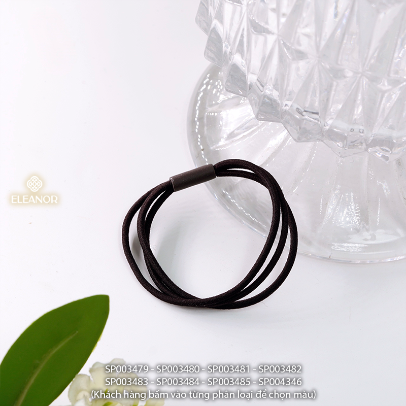 Dây buộc tóc nữ Eleanor Accessories dây cột tóc thun basic phụ kiện tóc 3479