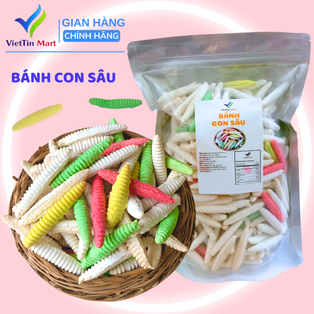500GR Bánh con sâu -Viettin Mart