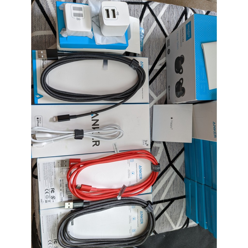 Củ Sạc Anker Powerport mini 12W 2 cổng - A2620
