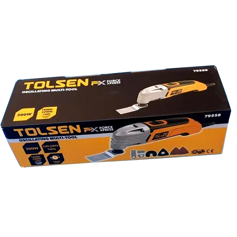 [ CHÍNH HÃNG ] Máy Cắt Rung Đa Năng 300W Tolsen 79558 [ Real | TSE ]