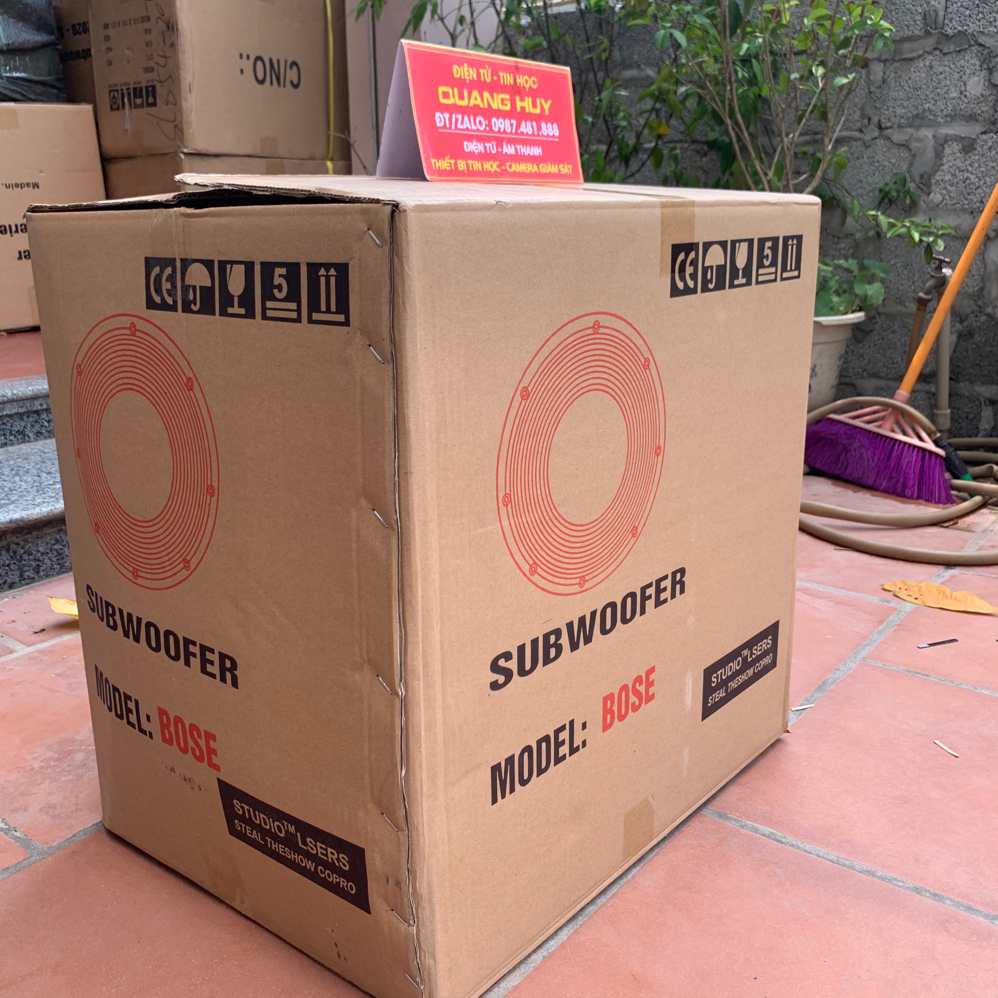 Loa trầm subwoofer - sub điện BOSE bass 30