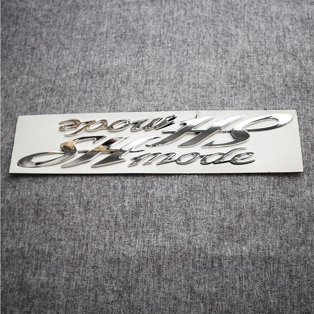 [XẢ KHO] BỘ TEM CHỮ LOGO MẪU ZIN TRANG TRÍ Honda SH mode SIÊU BỀN( MÀU TRẮNG)