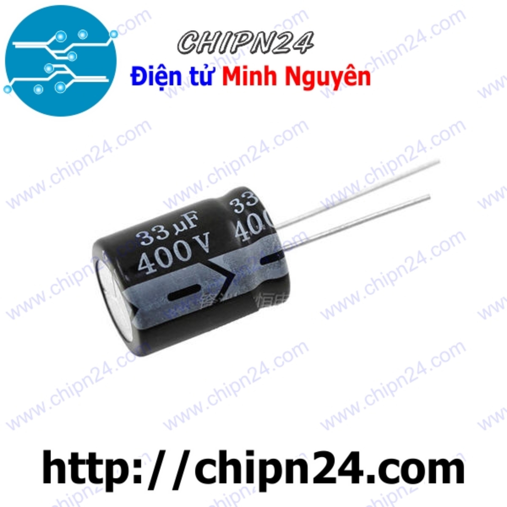 Tụ hóa 33uf 400v