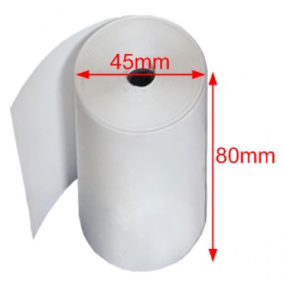 [COMBO 20 CUỘN] Giấy in hóa đơn nhiệt khổ K80 ( 80*45mm - Bọc Bạc)
