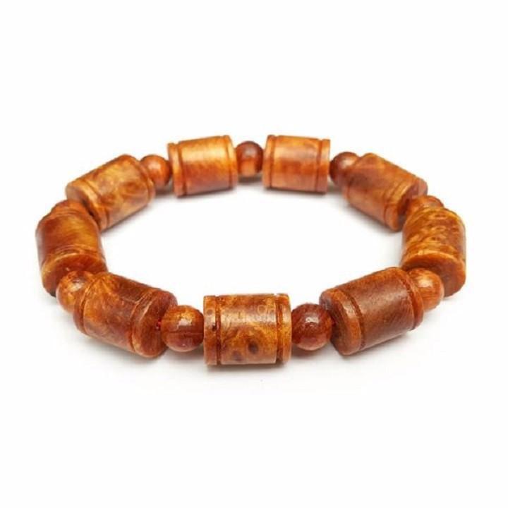 Vòng tay gỗ  Huyết Long đốt trúc 12ly