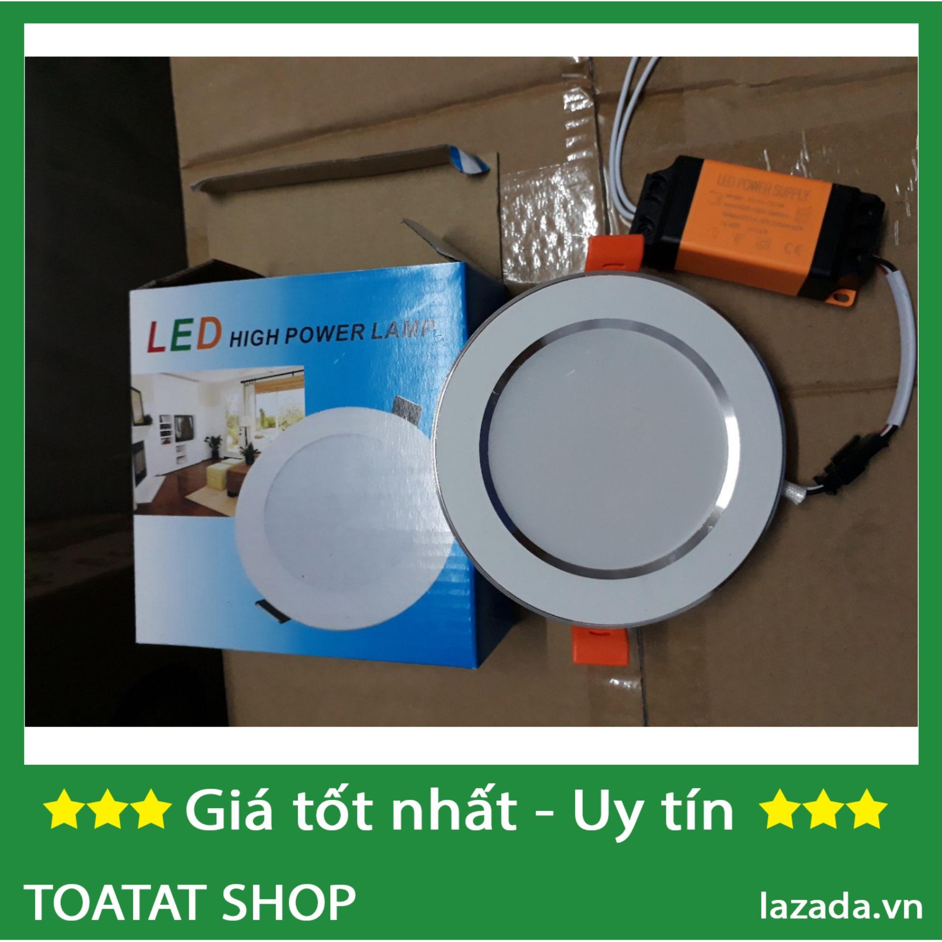 GIẢM Đèn LED âm trần 7w 3 chế độ
