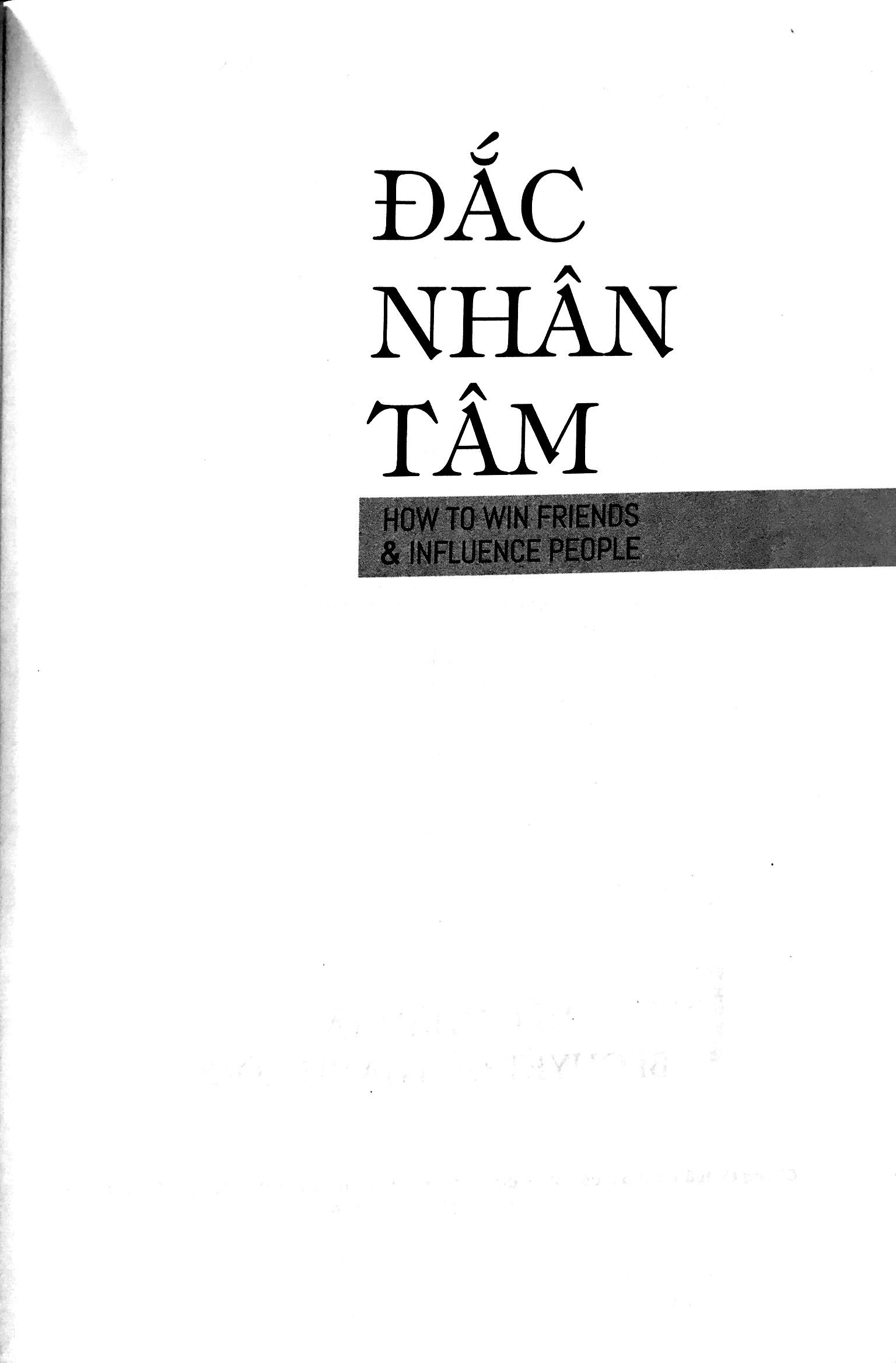 Sách Fahasa - Đắc Nhân Tâm - Bí Quyết Để Thành Công