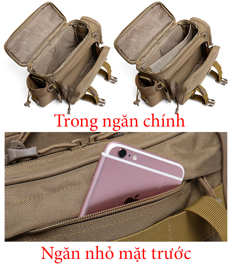 [HCM]Túi đeo chéo thời trang đa năng tactical Cool Walker 816
