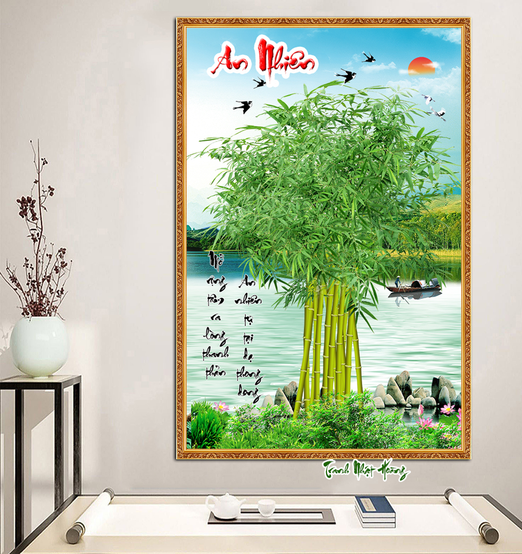 Tranh dán tường nhiều mẫu đẹp lựa chọn