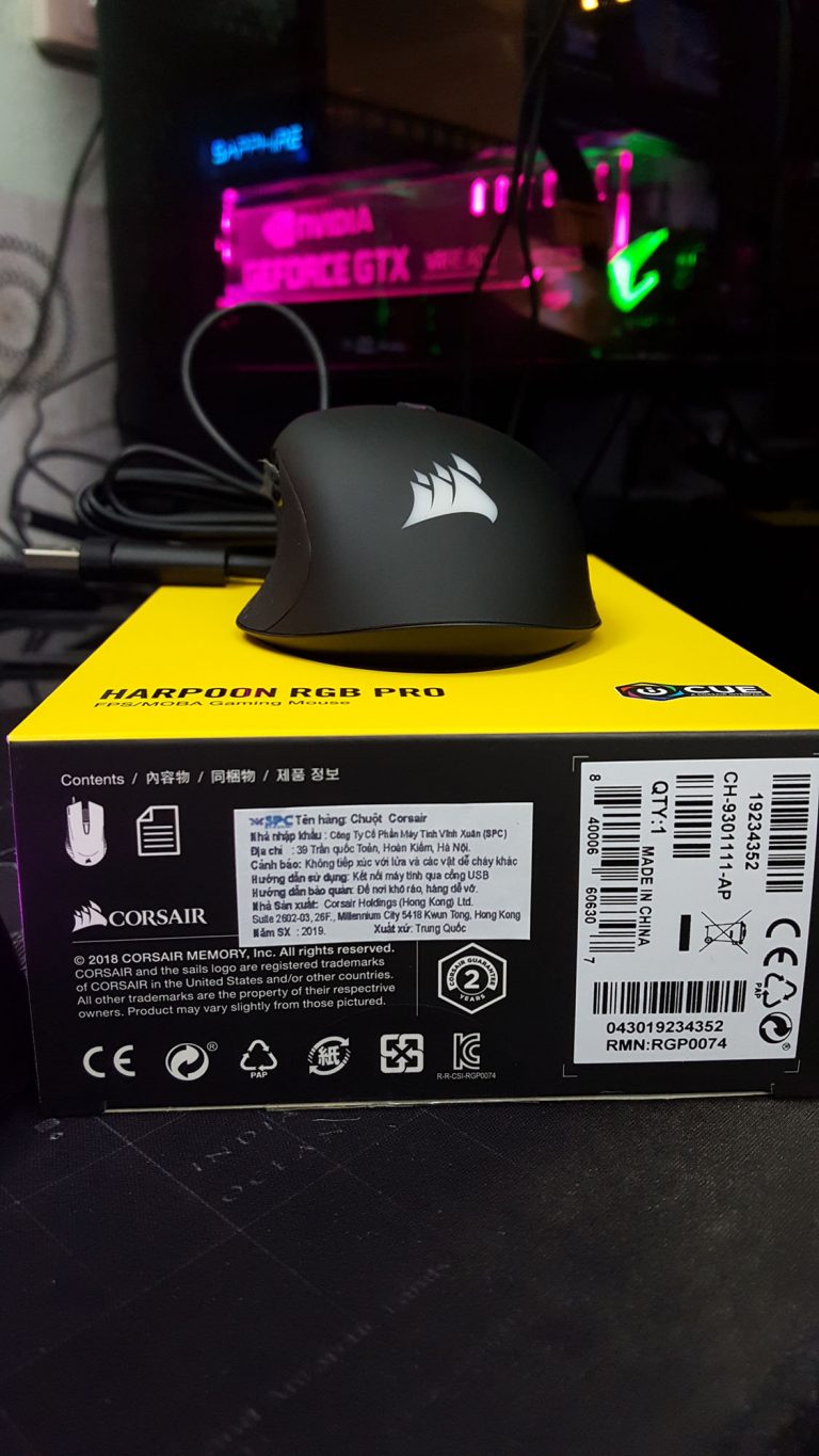 Corsair Harpoon RGB Pro Gaming Mouse