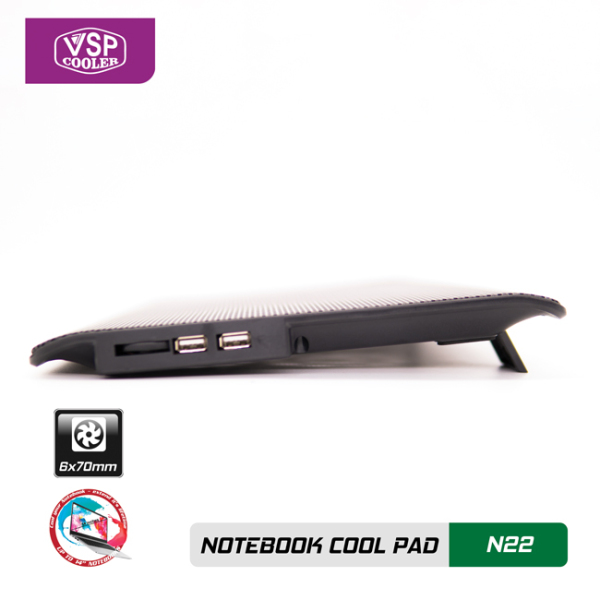 Bảng giá [HCM]Đế Tản Nhiệt VSP Cooler N22 (6*Fan 7cm ) Phong Vũ