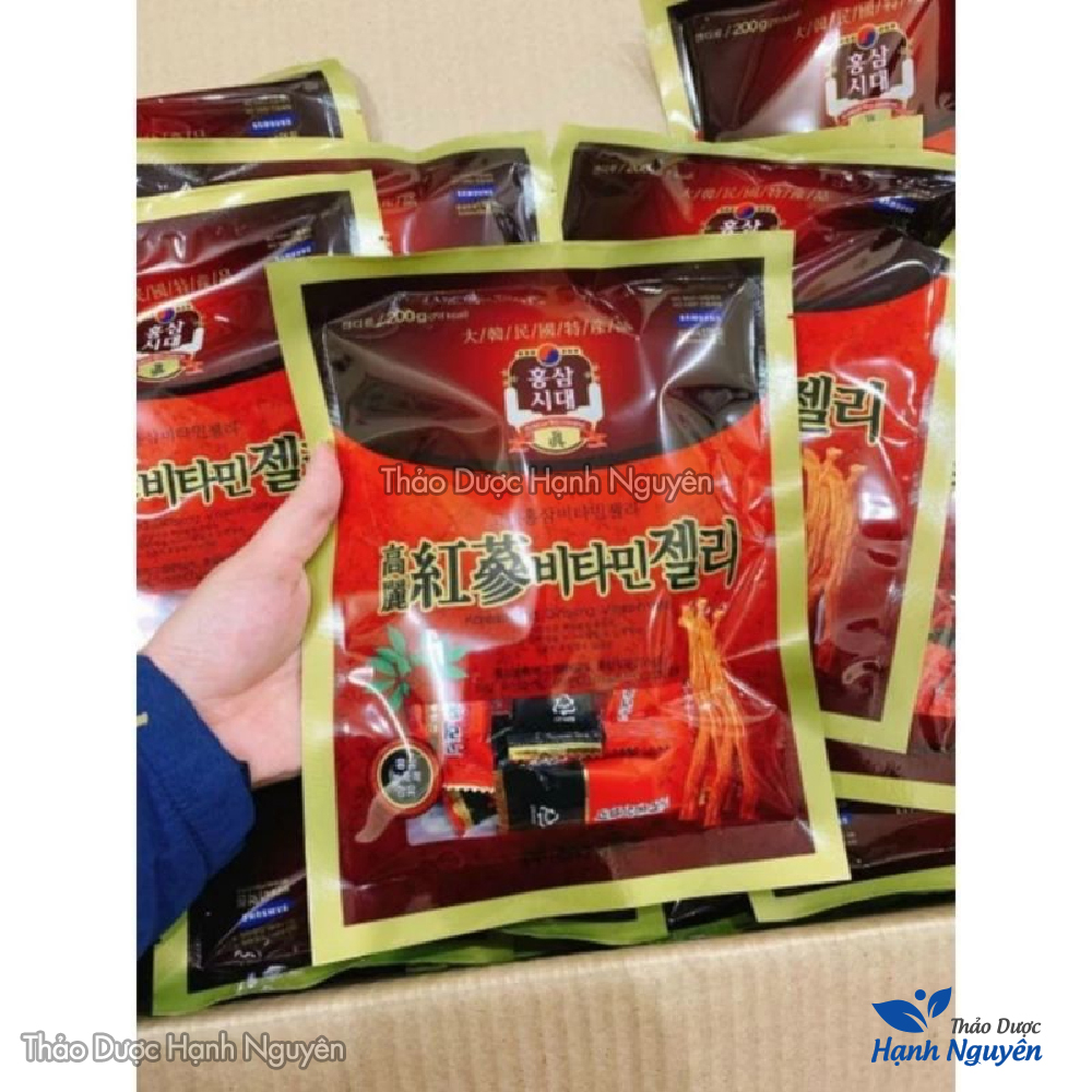 Kẹo sâm Hàn Quốc (hồng sâm, sâm đen,sâm không đường) - Thảo Dược Hạnh Nguyên