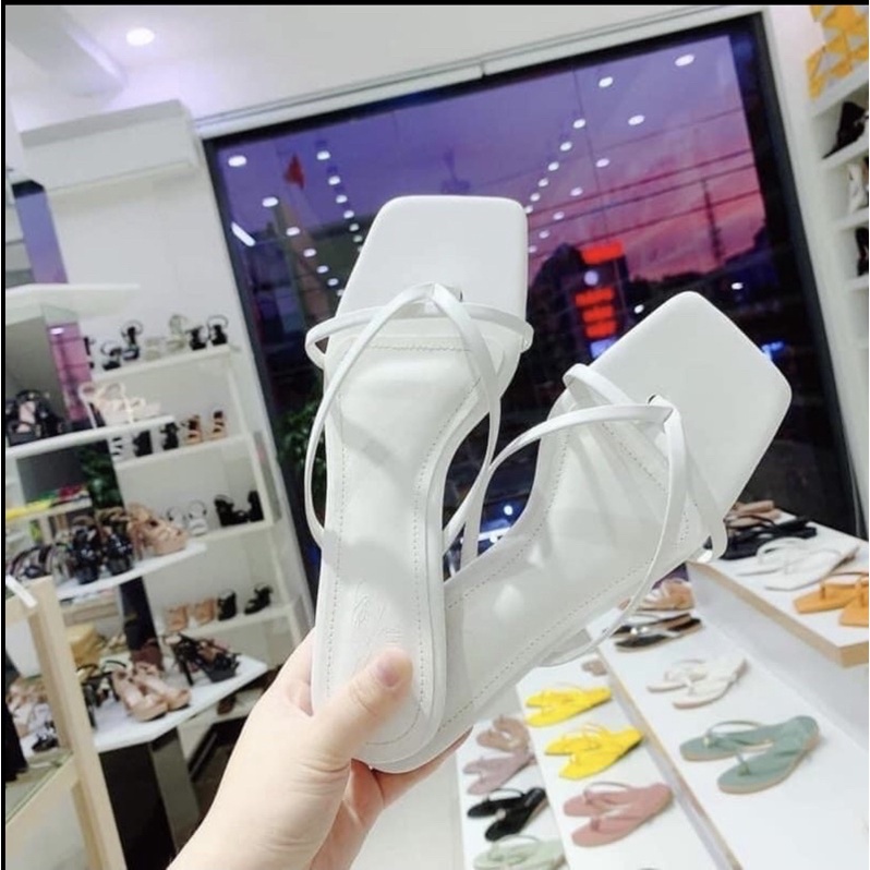 Dép lê / dép nữ quai ngang dây mảnh kẹp ngón , xỏ ngón sang chảnh 104