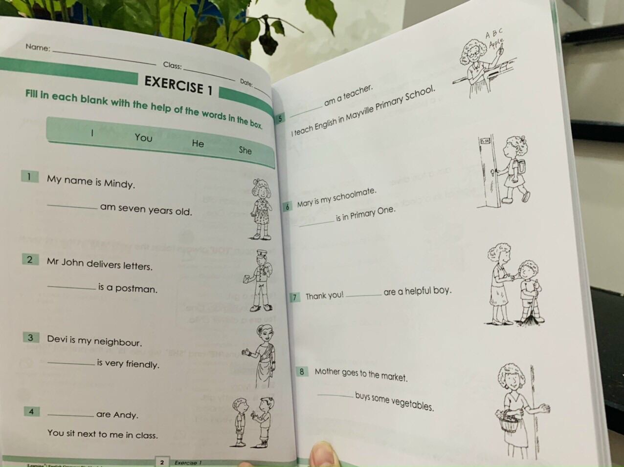 Sách Tiếng Anh Learning Grammar 1-6 (6 quyển)