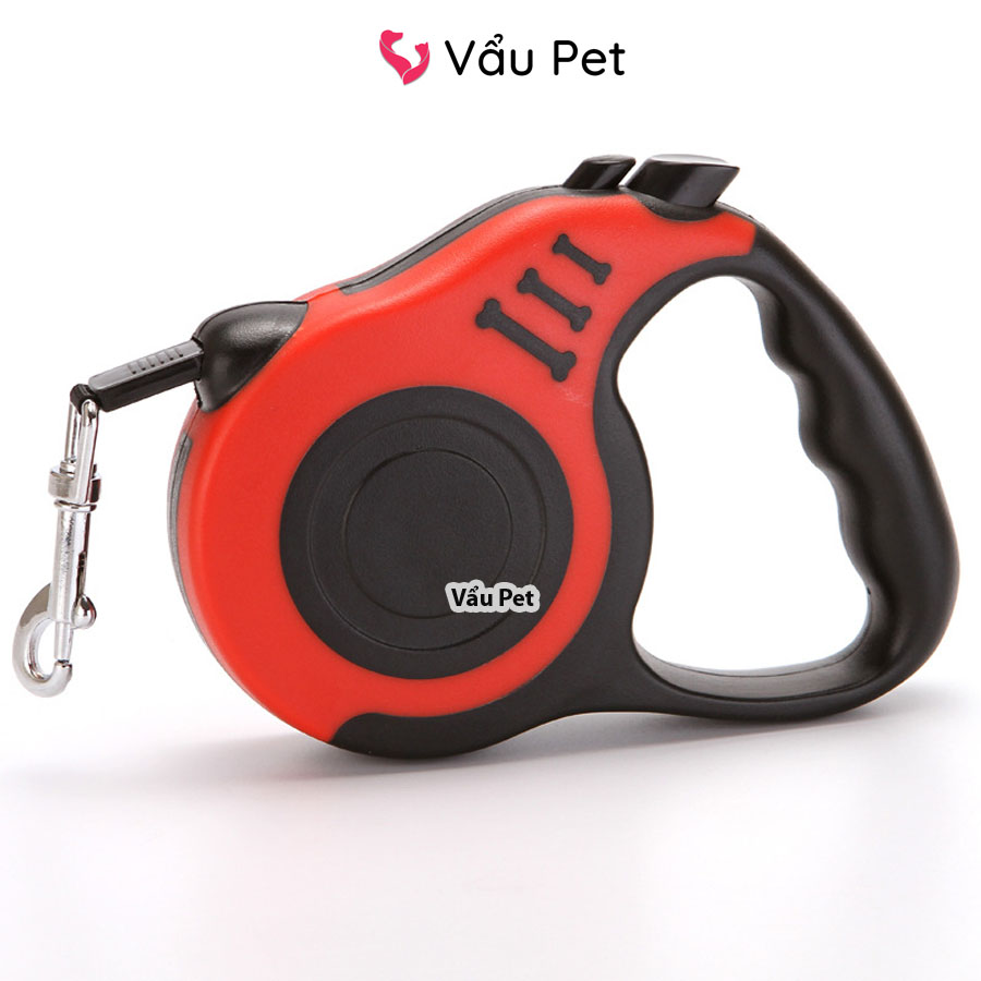 Dây dắt chó mèo tự động 3M - Xích chó mèo