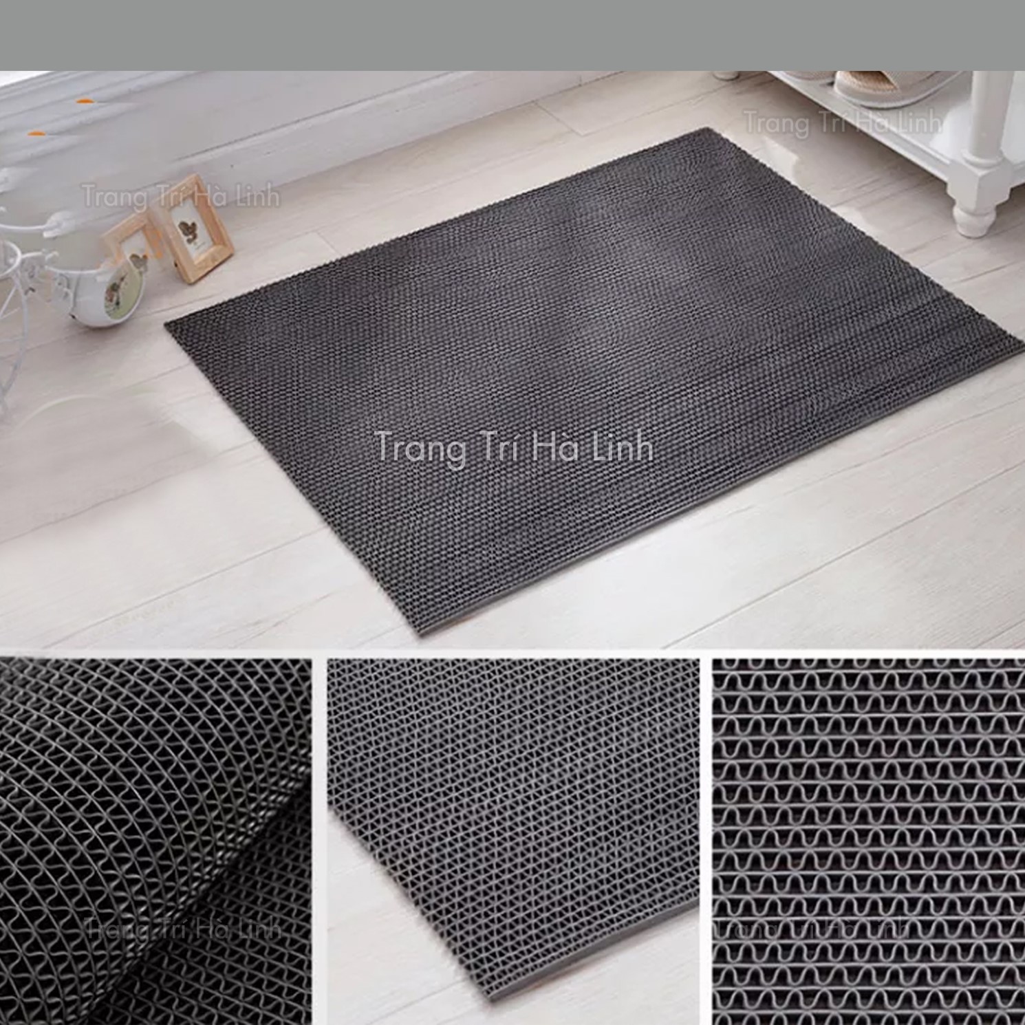 Thảm nhựa chống trơn nhà tắm khổ 90cm nhiều màu