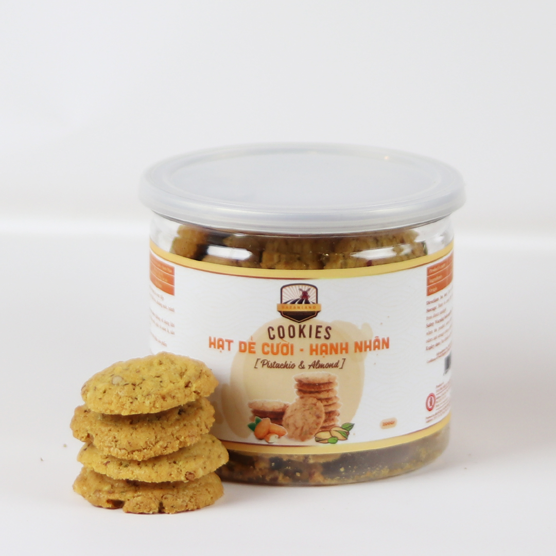Cookies Bơ Hạt dẻ cười - Hạnh nhân 200gr - TPN