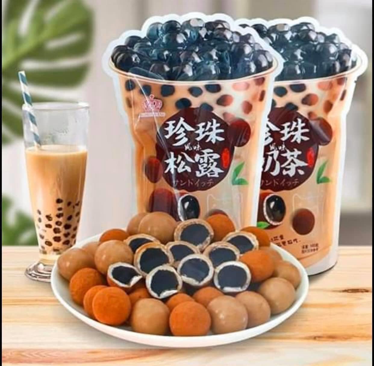 KẸO TRÀ SỮA CHÂN TRÂU