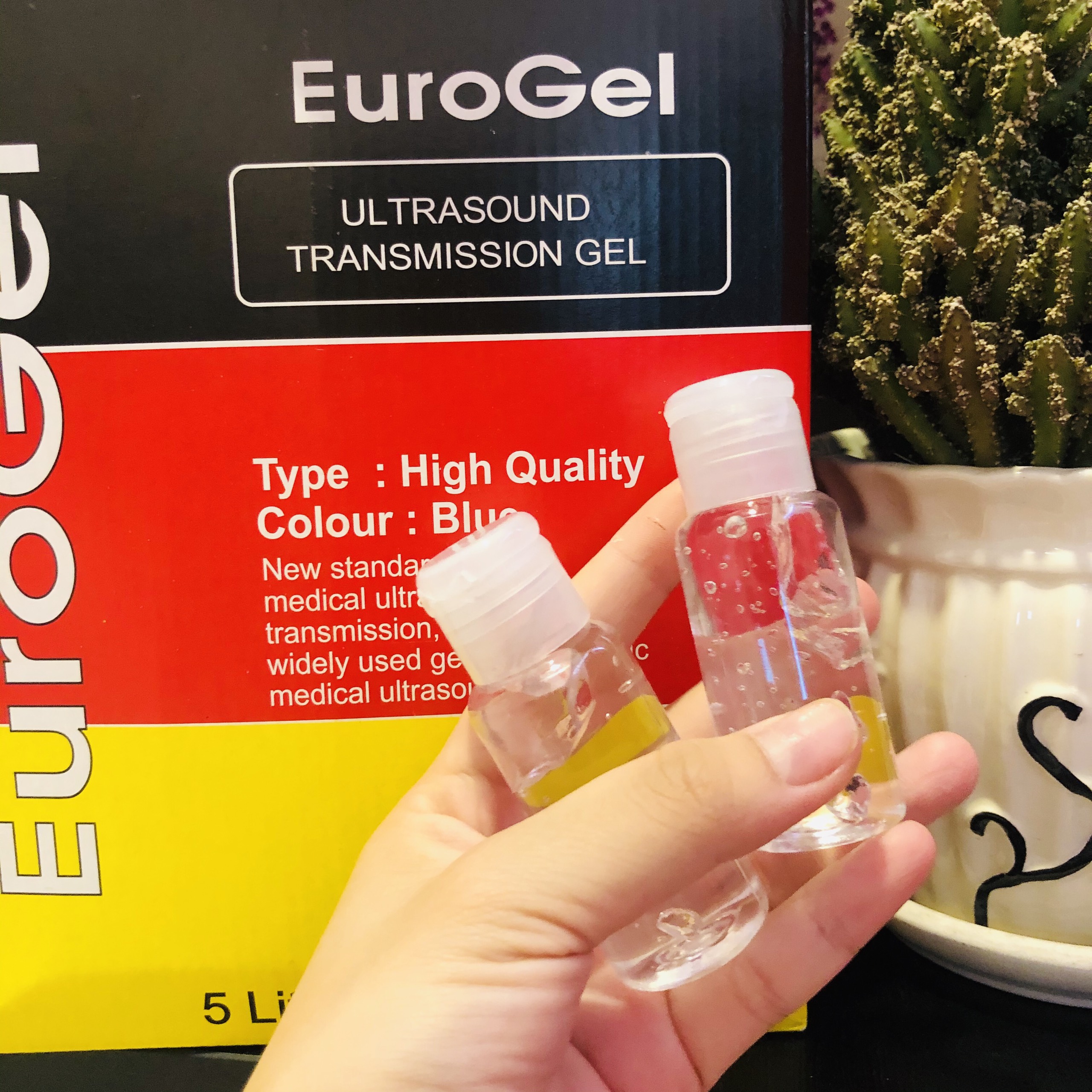 Gel lạnh EuroGel dùng cho máy triệt lông Mini