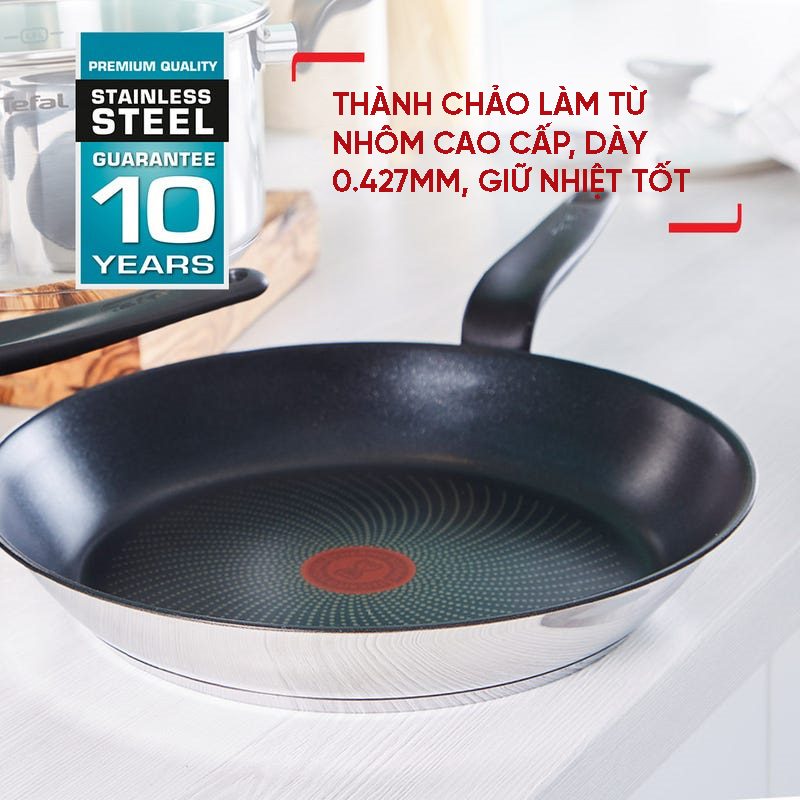 [Quà tặng không bán] Chảo chiên Tefal Primary 20cm/Tefal So Chef 21cm