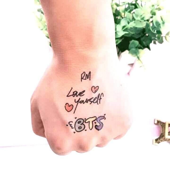 Hình xăm bts