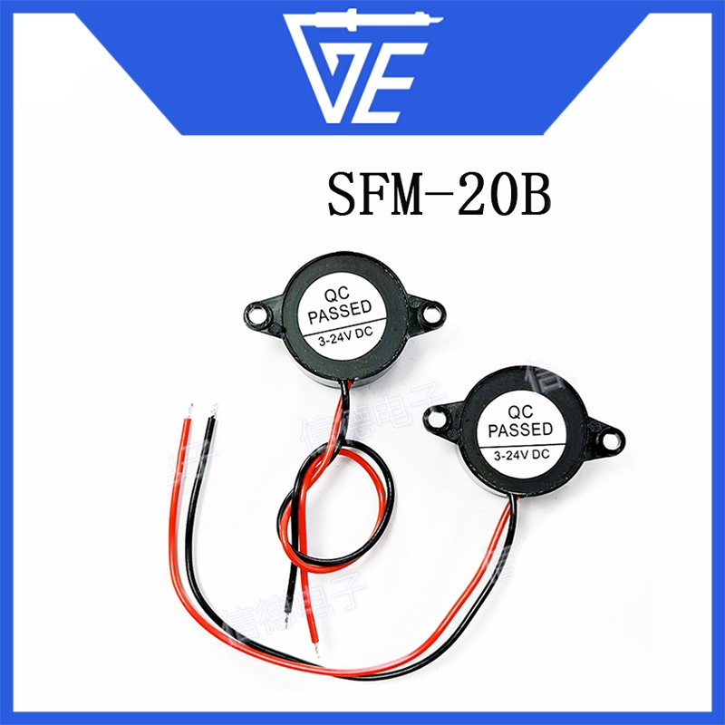 Còi Báo Động Sfm-20B Dc3-24V 95db