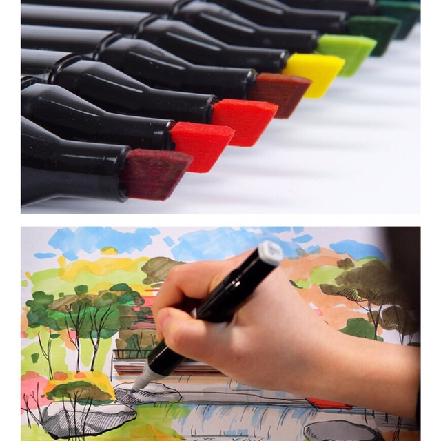 Màu vẽ TOUCH MARK color 6 -48/60/80 màu