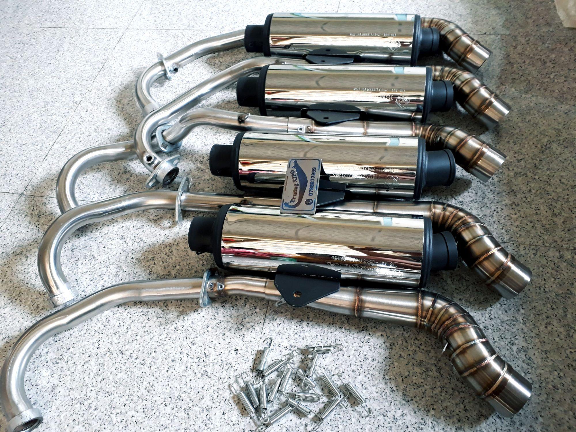 PÔ CBR NGẮN FULL CỖ 2 KHÚC INOX 304