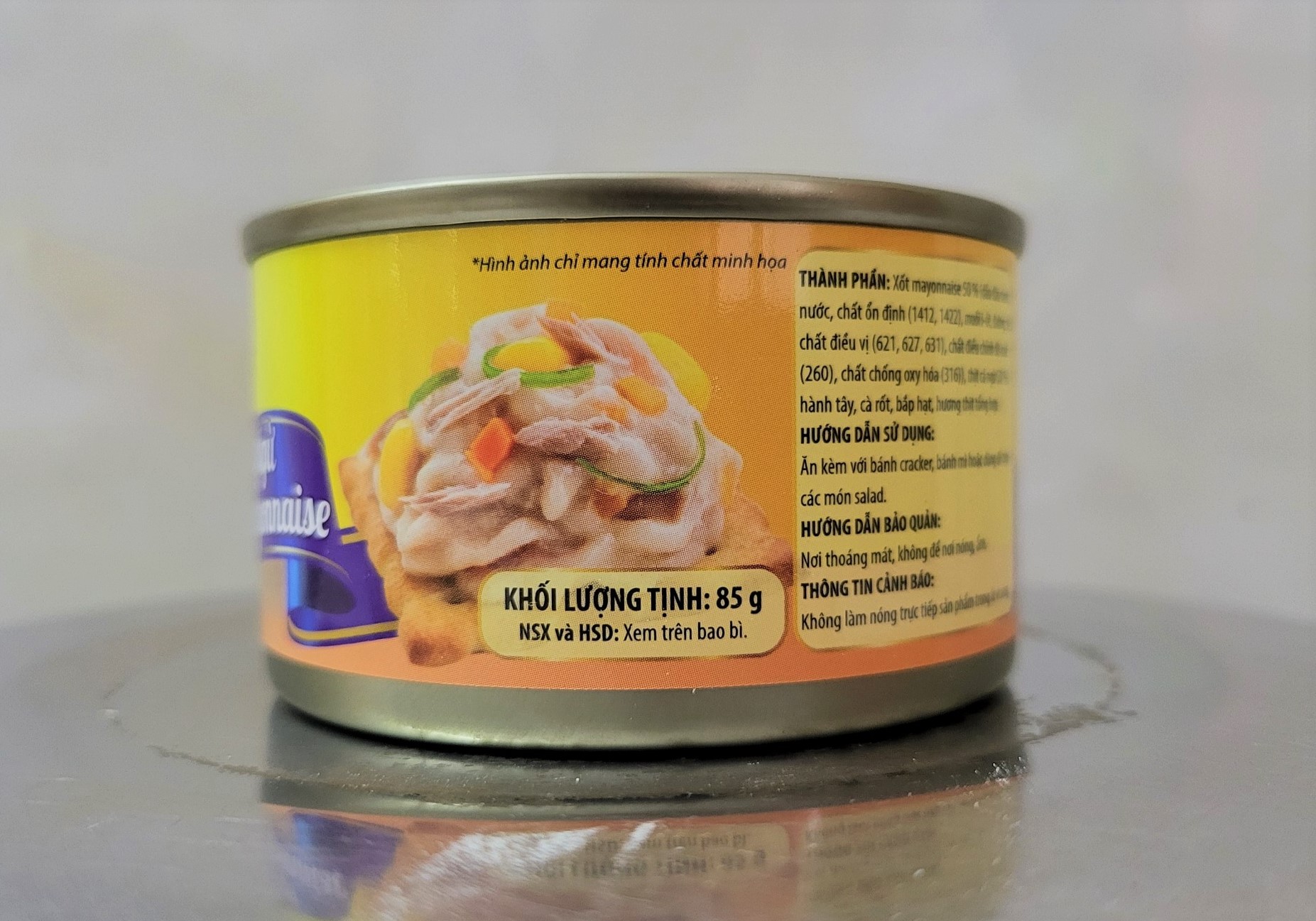 [Hộp nhỏ 85g] CÁ NGỪ XỐT MAYONNAISE [VN] VISSAN Tuna Spread