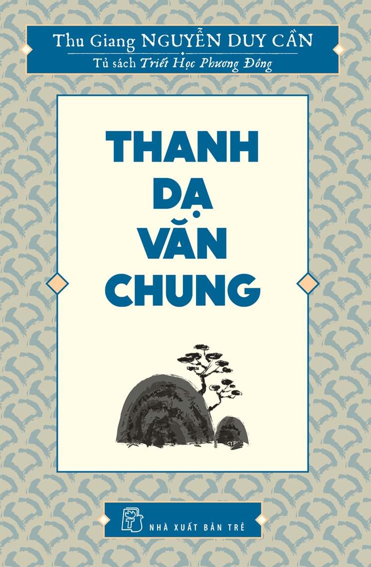 Sách - nxb trẻ - ts thu giang. thanh dạ văn chung