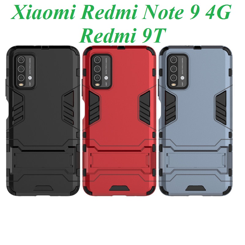 Ốp lưng Xiaomi Redmi 9T / Redmi Note 9 4G - Ốp lưng chống sốc Iron Man siêu bền chống sốc tốt