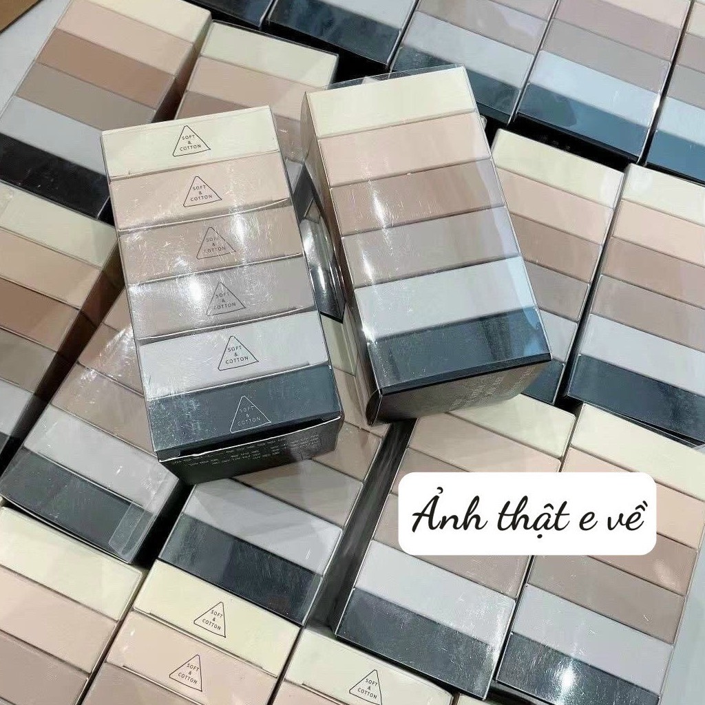 Sét 6 hộp quần lót su thạch không lộ viền mỏng mát mềm co dãn