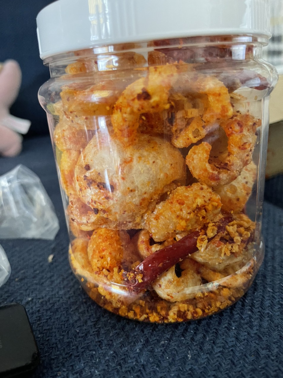hủ 100gr da heo cháy tỏi giòn ngon số 1