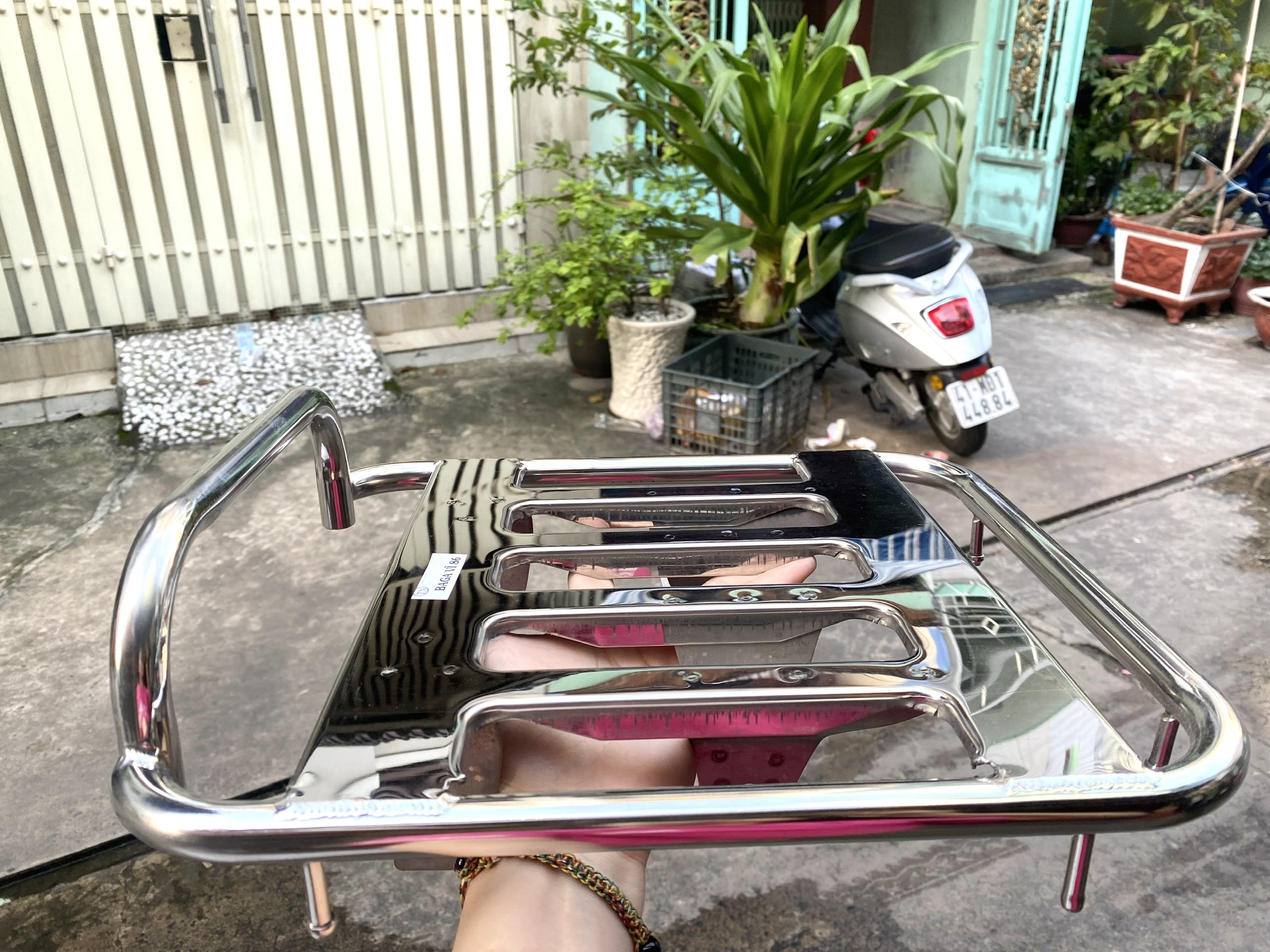 BAGA YÊN SAU CUB 86 INOX