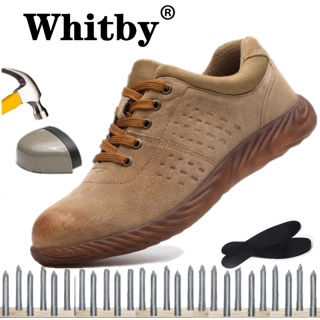 Giày Bảo Hộ Nhựa Gân Bò Chống Trượt Chống Mùi Thoáng Mát Brand Whitby thumbnail