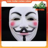 Mặt nạ nhựa hóa trang Hacker Mặt nạ haloween- Rio store