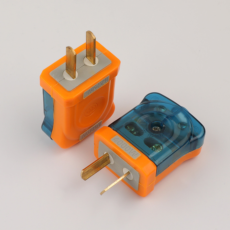 2 Cái phích cắm điện Chống cháy công suất lớn 4000W 16A