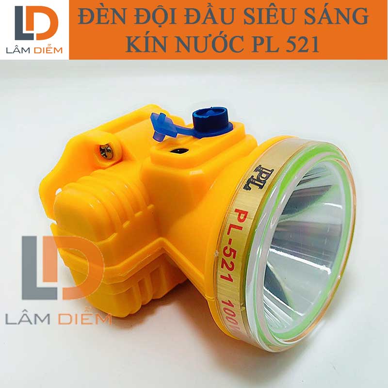 Đèn pin sạc đội đầu led siêu sáng 3 chế PL 521